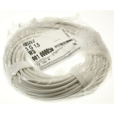 H05VV-F3G1,5 312.800.02 CABLU DE ALIMENTARE, 50M ROLA 3X1,5 MM² ALB 31280002