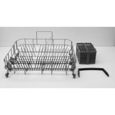 BOSCH/SIEMENS 20006942 GESCHIRRKORB UNTEN SILBER, 4 KLAPPSTACHEL, BESTECKKORB (11057829) EINZELTEILE SIEHE SN636X03IE/41 (SEITE 6 EXPLOSIONSZEI 200...