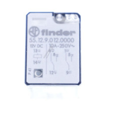 FINDER 12VDC 10A-250VAC 55.12.9.012.0000 RELAIS, 2 WECHSLER 551290120000