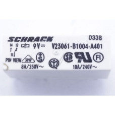 TE CONNECTIVITY 9VDC 8A-250VAC  RELEE 250VAC