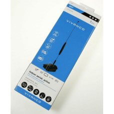 VIVANCO STA TVF12 44176 ANTENA TV & RADIO, ACTIVA, INTERIOR 44176